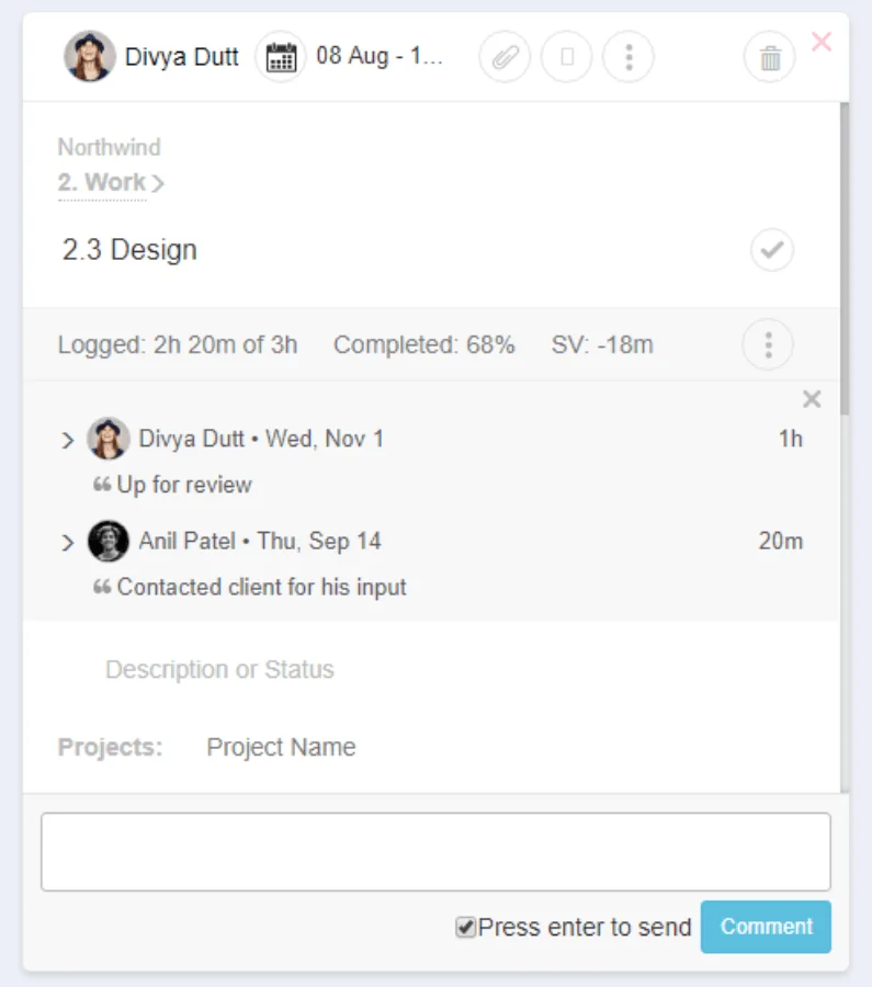 Application snapshot